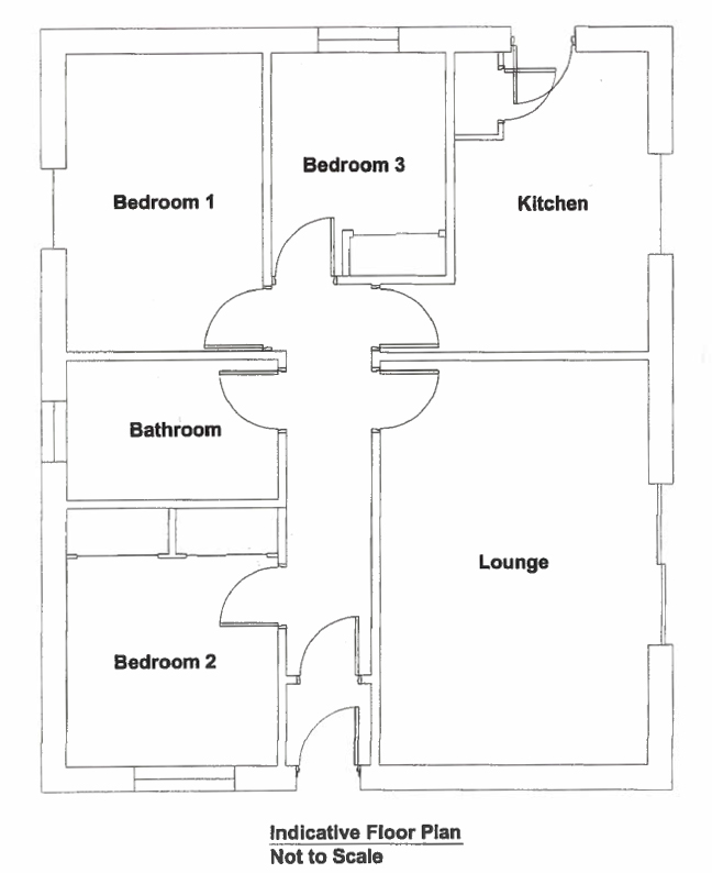 Layout of Atom Crow Cottage